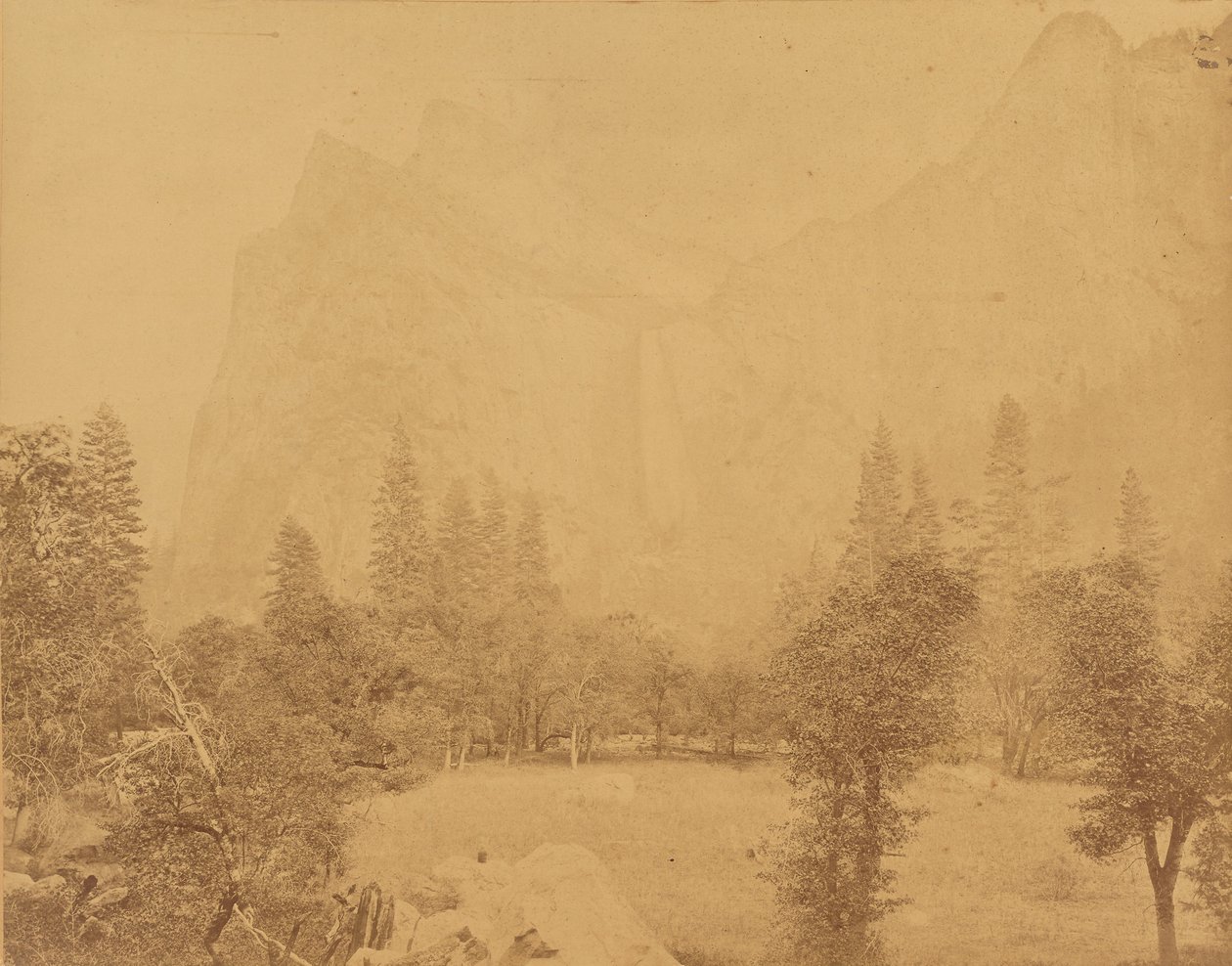 Pohona. Yosemitské údolí. od Eadweard J. Muybridge