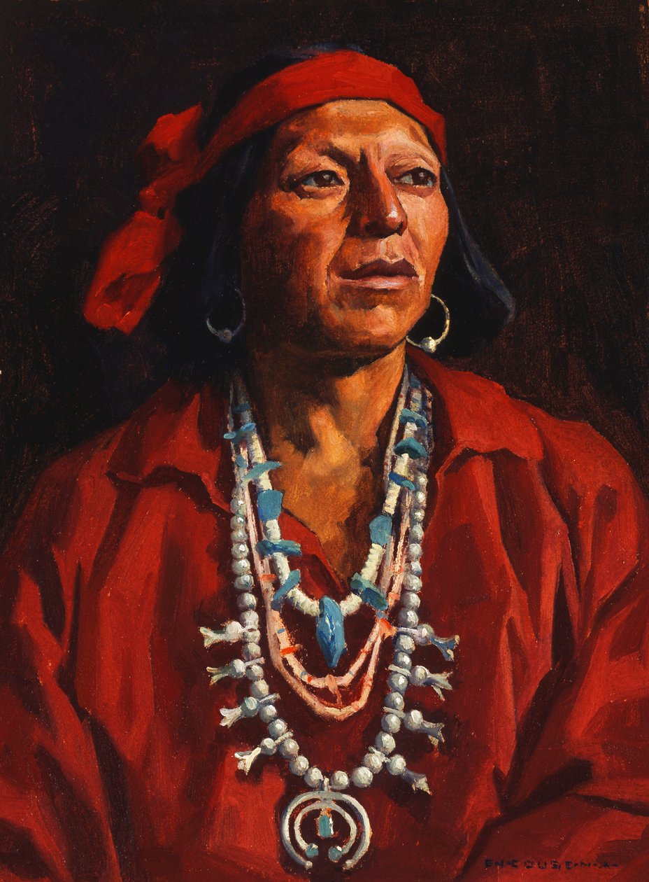 John, Indian Town od Eanger Irving Couse