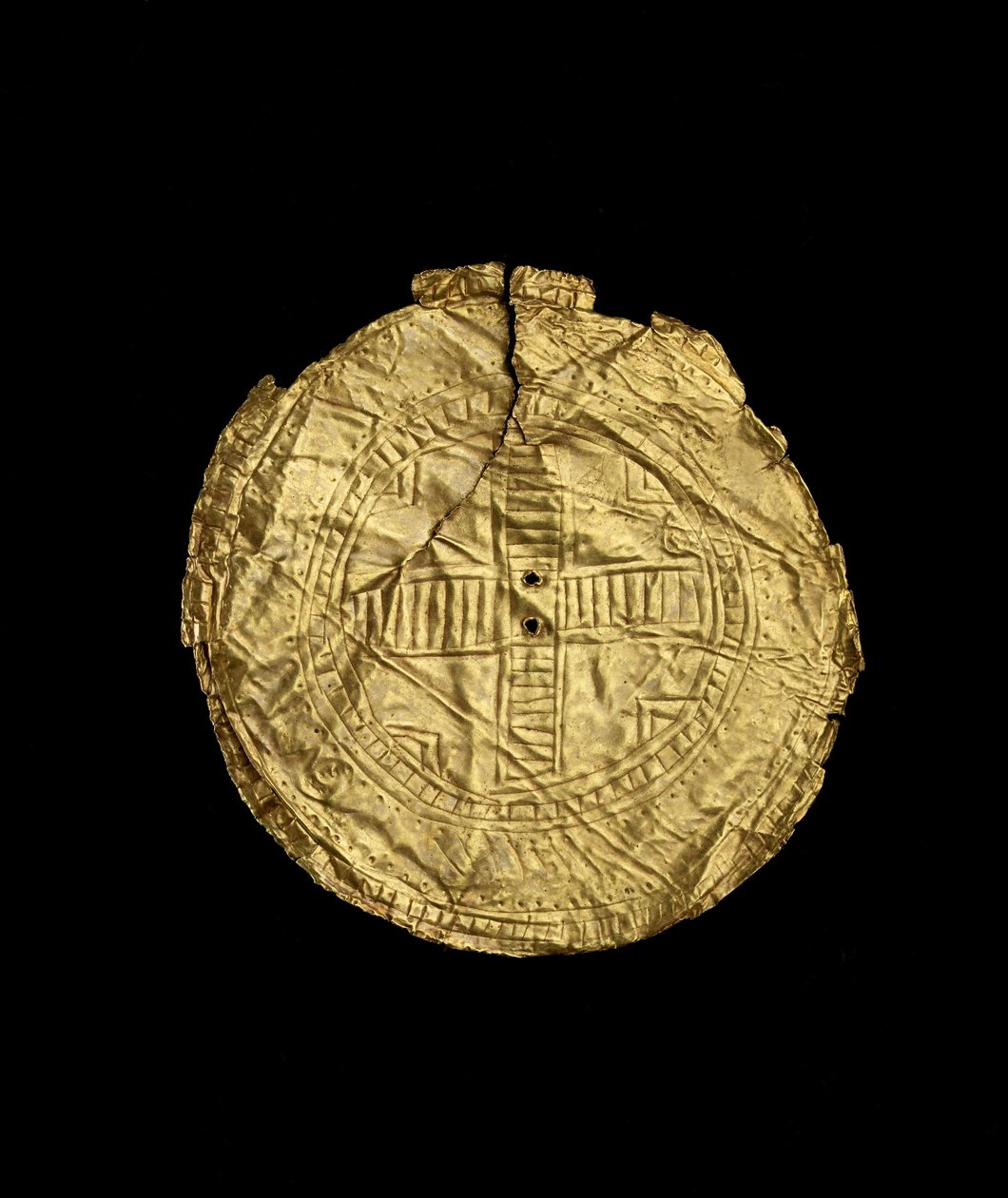 Ballyshannon Sun-Disc (zlatý) od Early Bronze Age