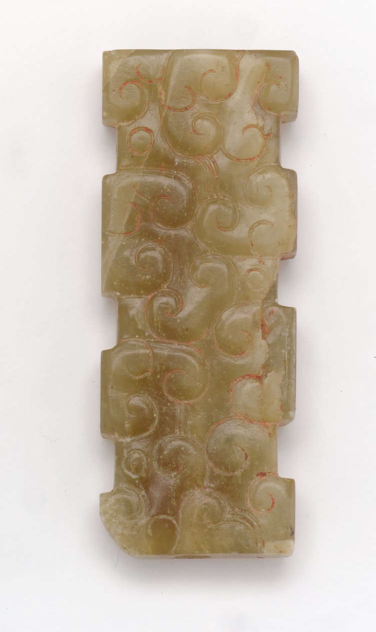 Obdélníkový přívěsek od Eastern Zhou Dynasty Chinese School