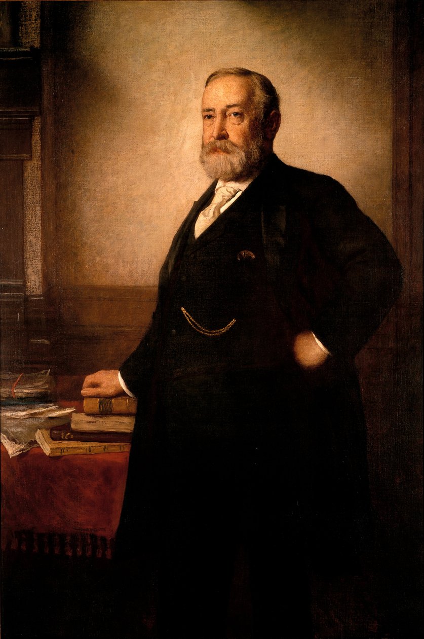 Benjamin Harrison od Eastman Johnson
