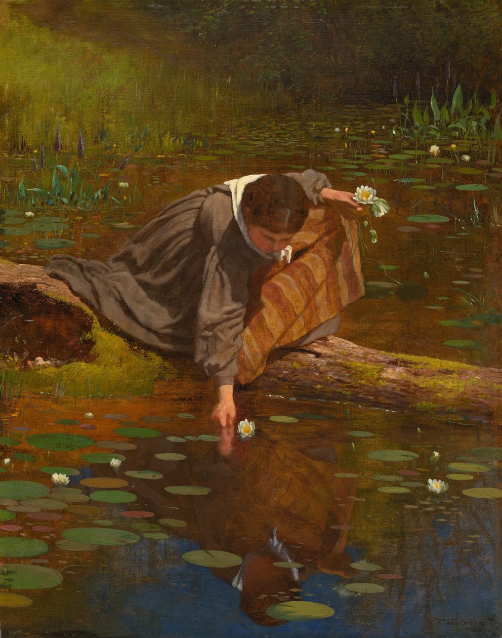 Shromáždění lilií, 1865. od Eastman Johnson