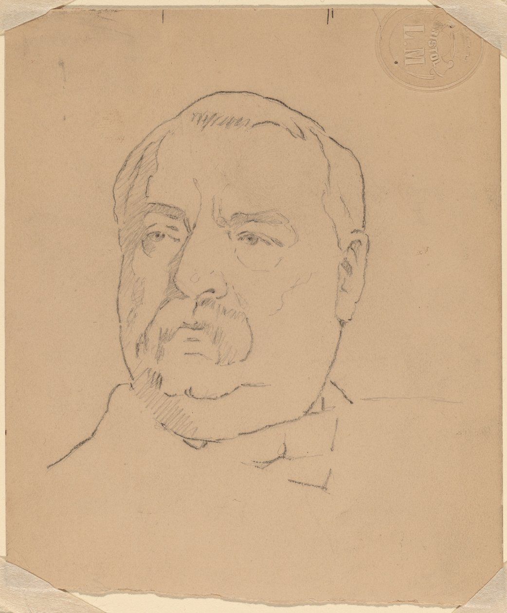 Grover Cleveland [recto] od Eastman Johnson