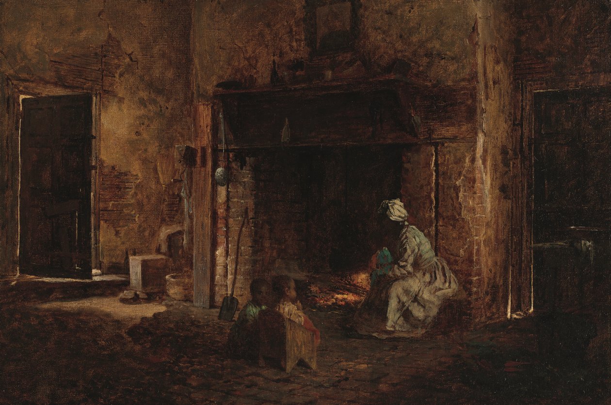 Kuchyně v Mount Vernon od Eastman Johnson