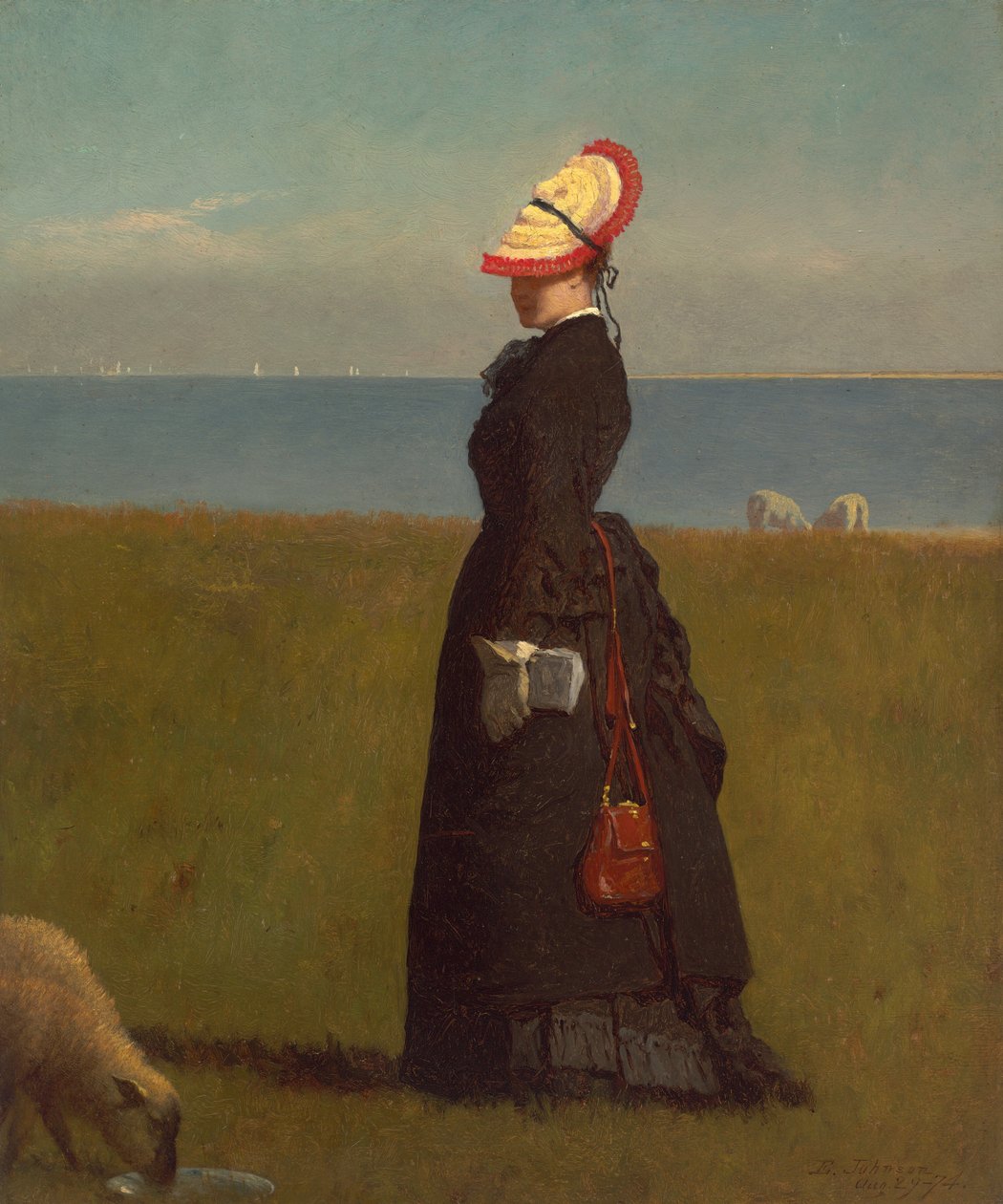 Jehňata, Nantucket, 1874. od Eastman Johnson