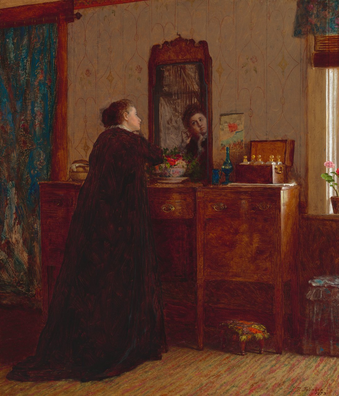 Záchod, 1873. od Eastman Johnson