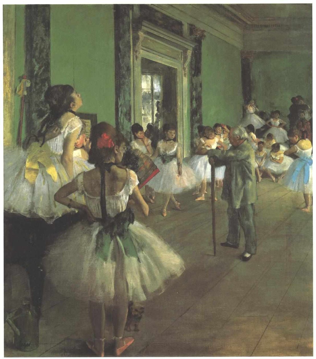 La classe de danse The Dance Class German: The dance classes od Edgar Degas