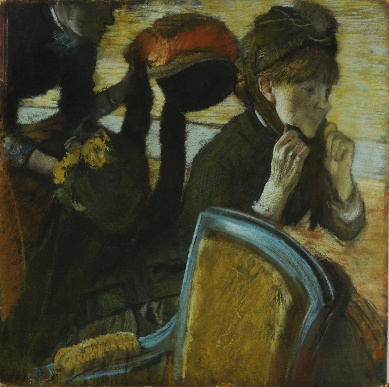 U mlynářů od Edgar Degas