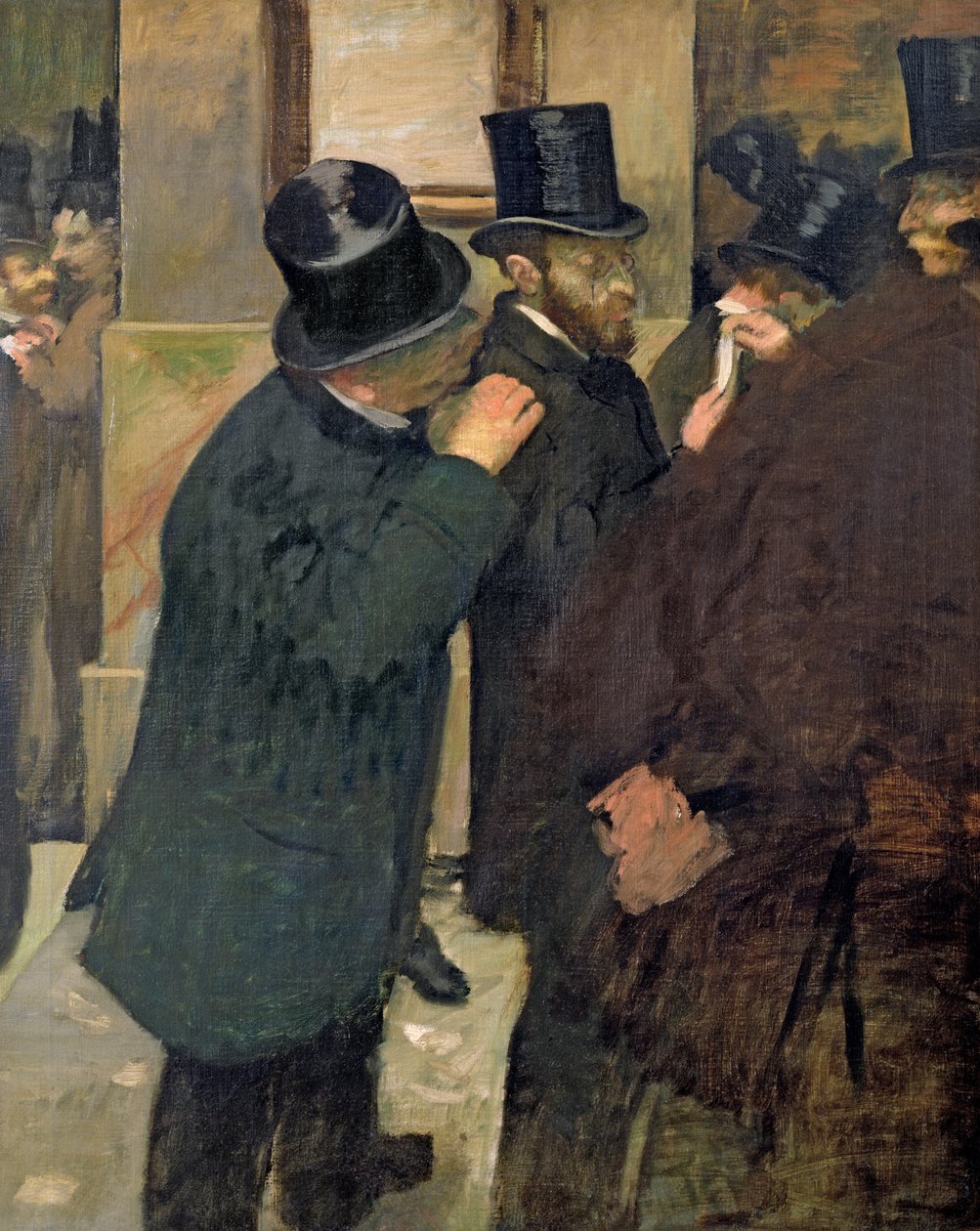Na burze, c.1878-79 od Edgar Degas