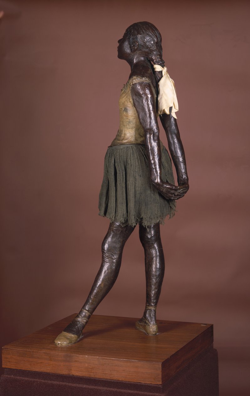Baletní tanečnice, oblečená (bronzová) od Edgar Degas
