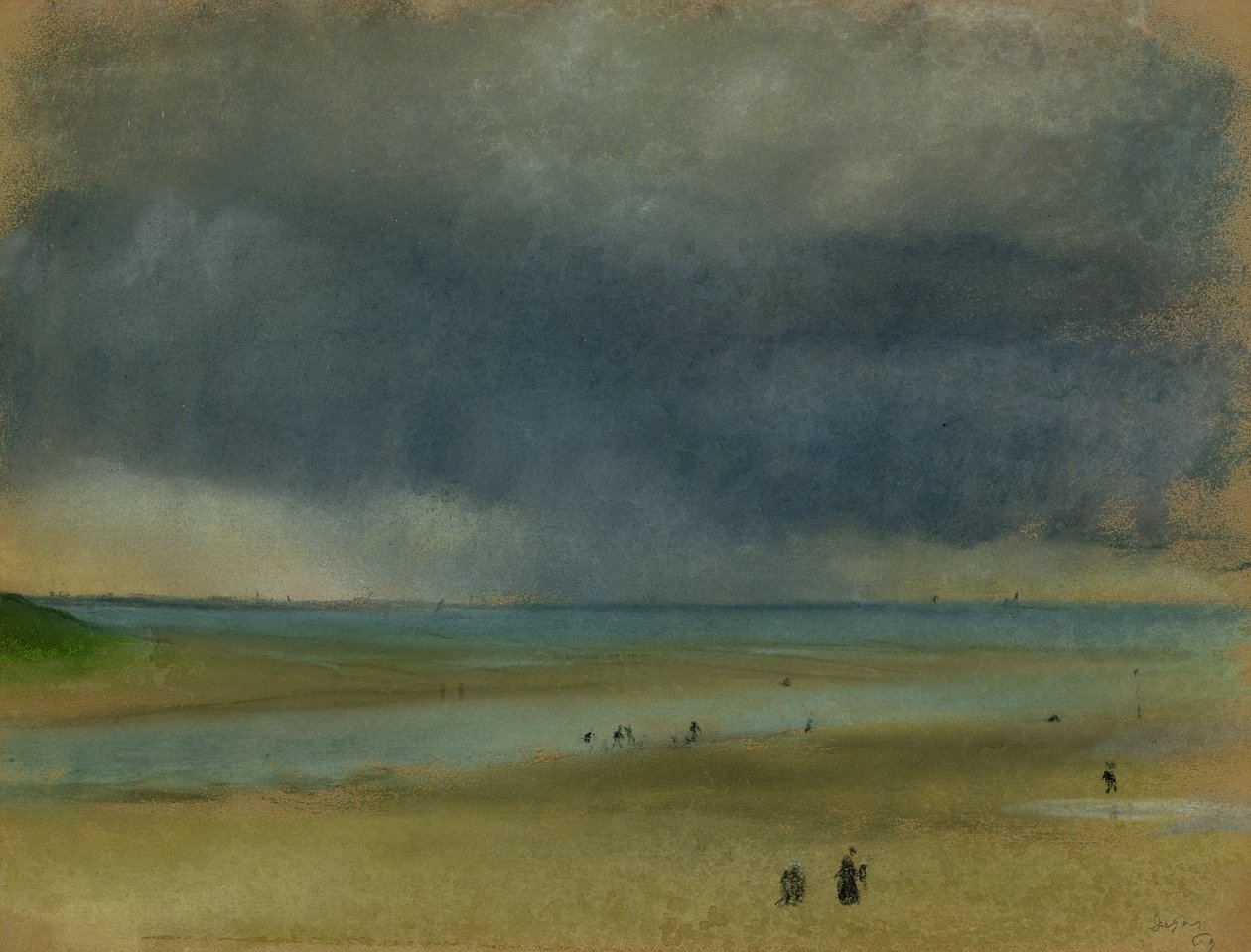 U moře, 1869 (pastel) od Edgar Degas