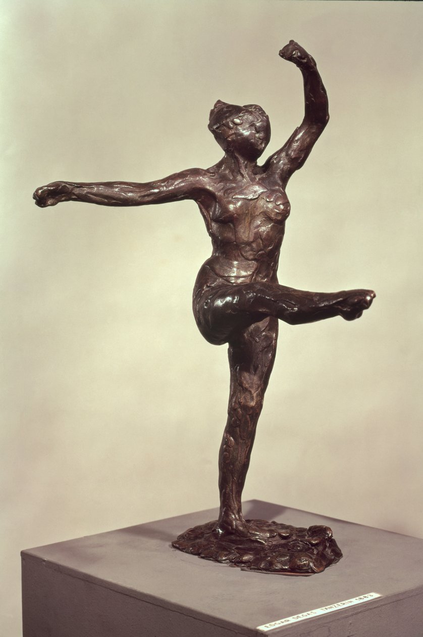 Tanečník, 1883 (bronz) od Edgar Degas