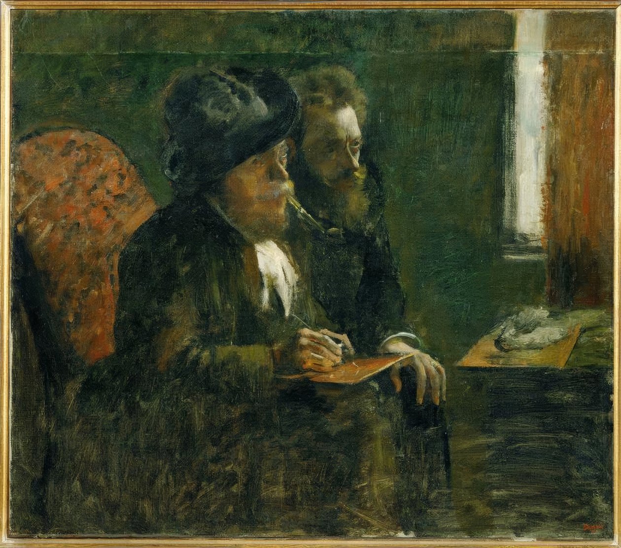 Dvojportrét Marcellina Desboutina a Ludovica Lepice od Edgar Degas