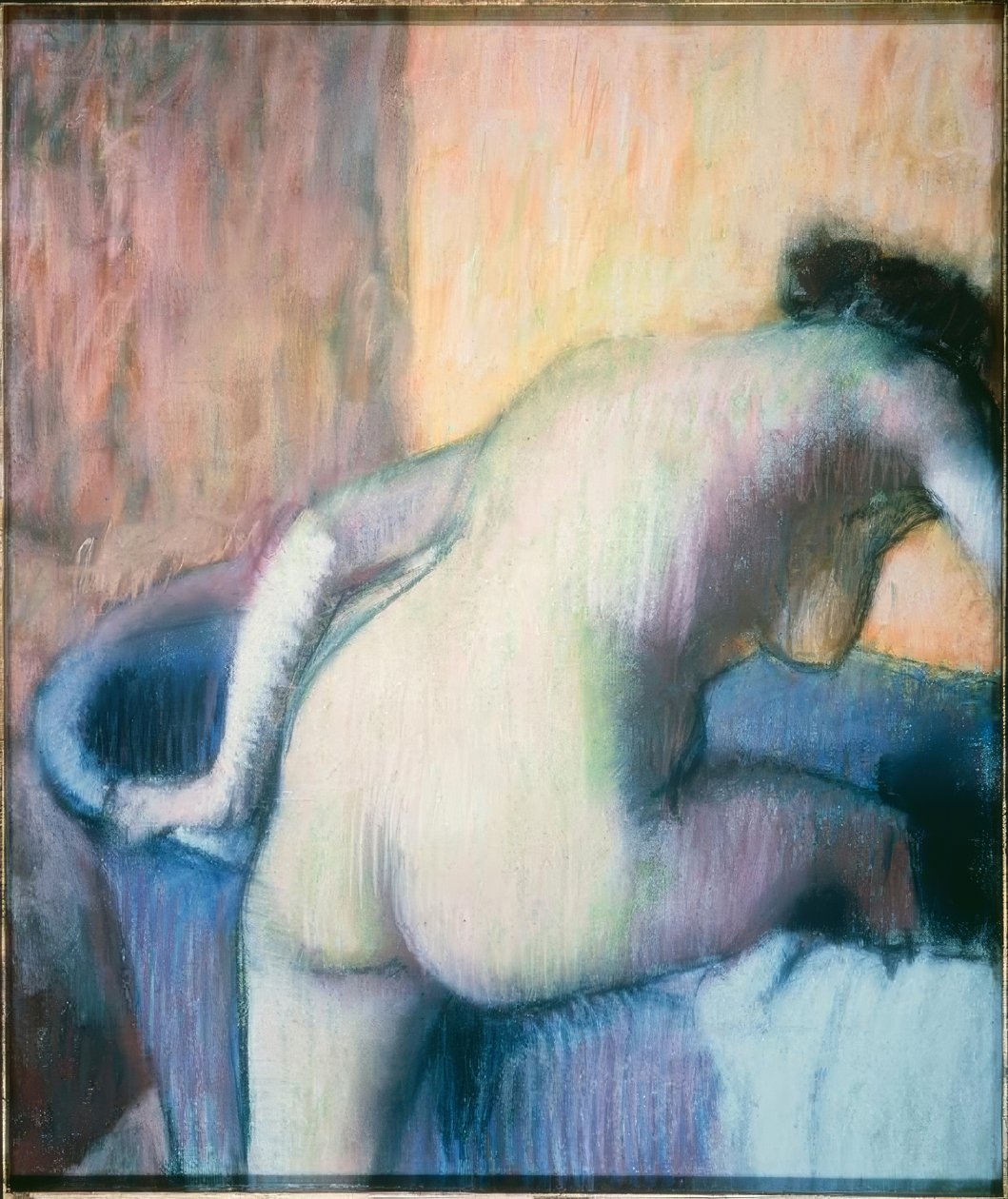 Žena dostat do vany od Edgar Degas