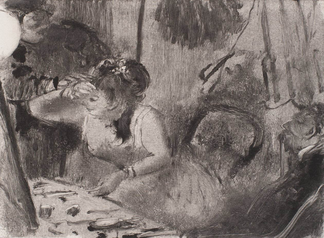 Intimita od Edgar Degas