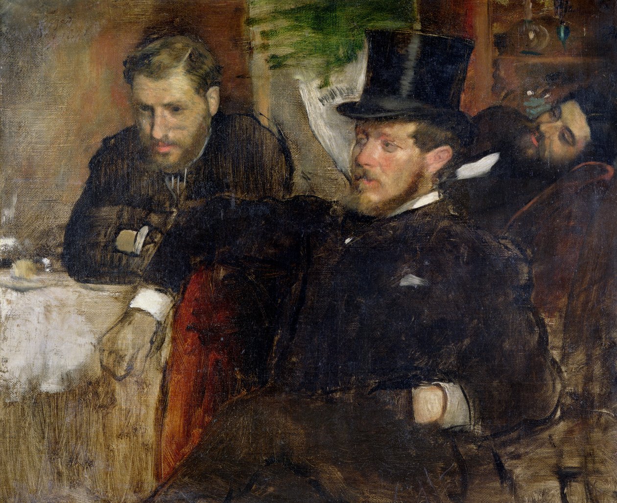 Jeantaud, Linet a Laine, 1871 od Edgar Degas