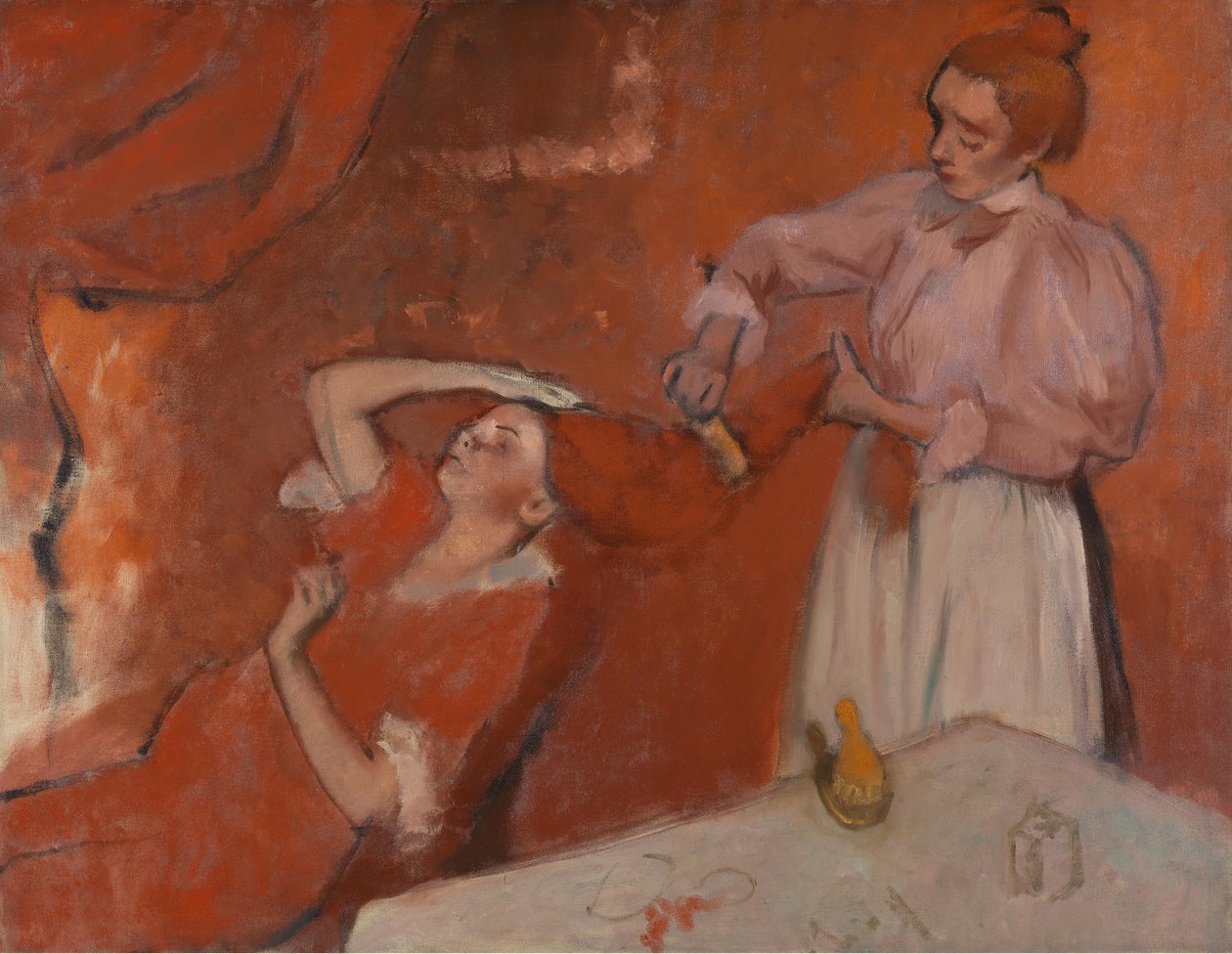 Účes od Edgar Degas