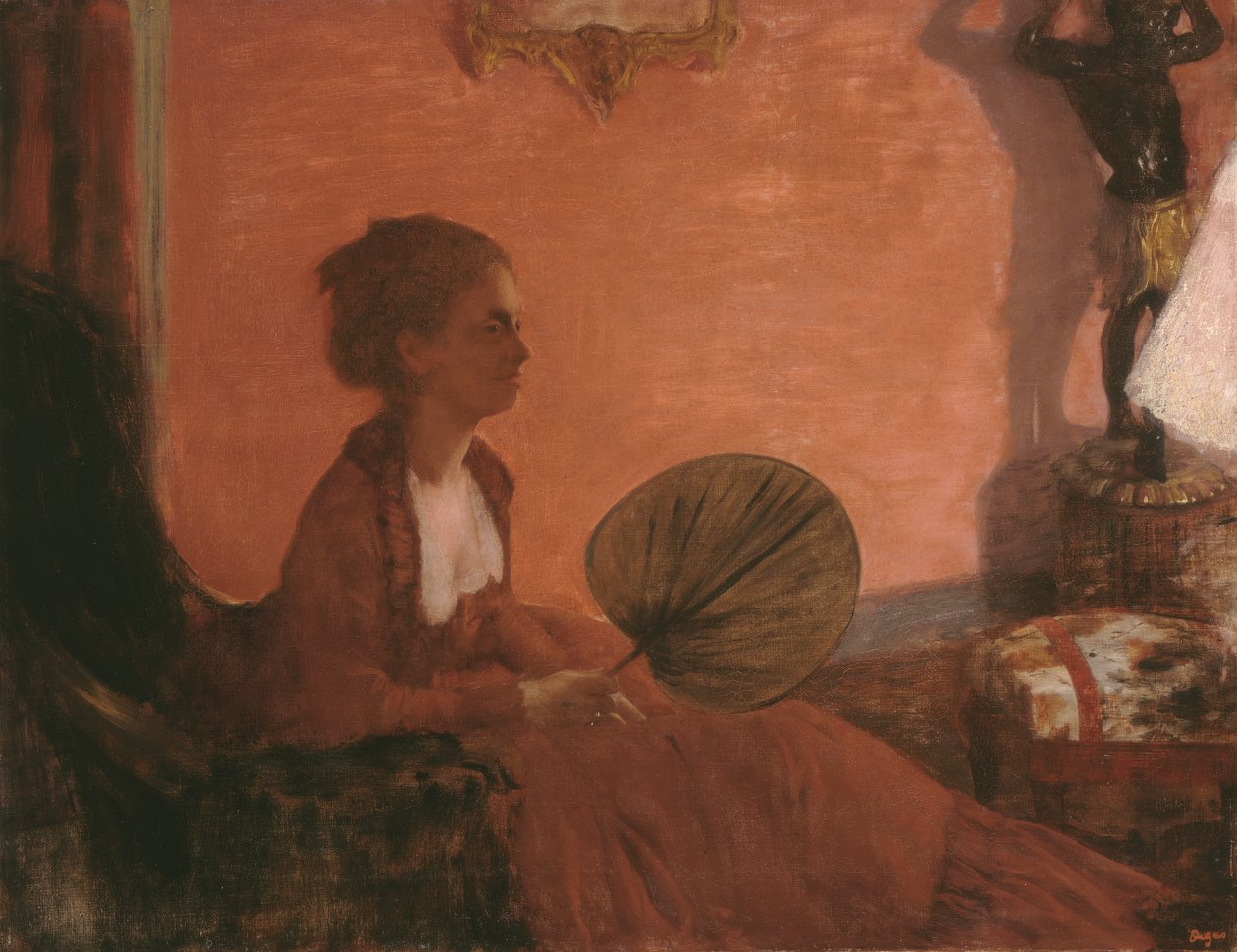Madame Camusová, 1869-70 od Edgar Degas