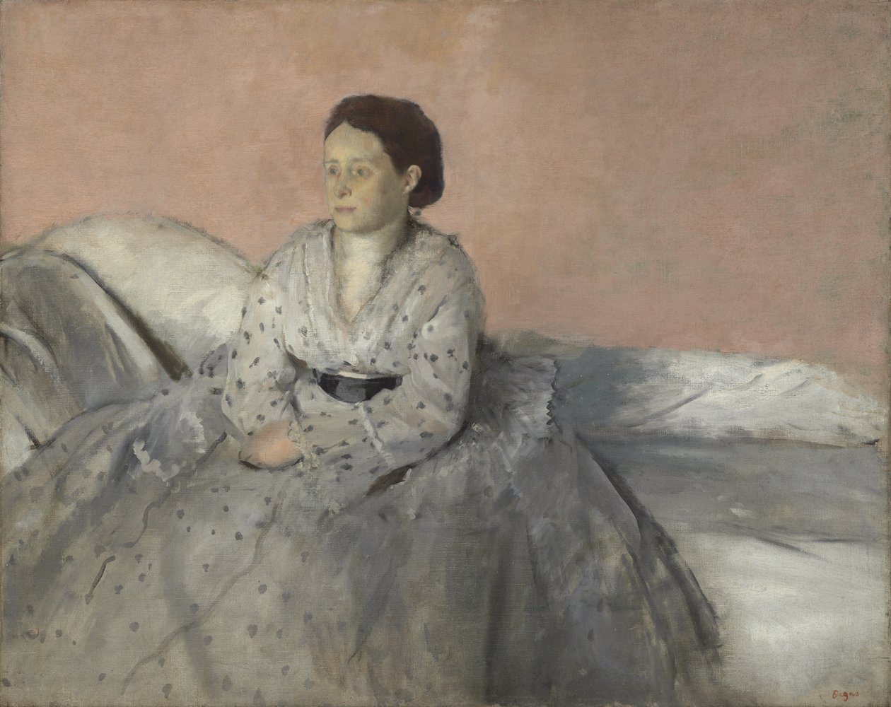 Madame René de Gas, 1872-3 od Edgar Degas