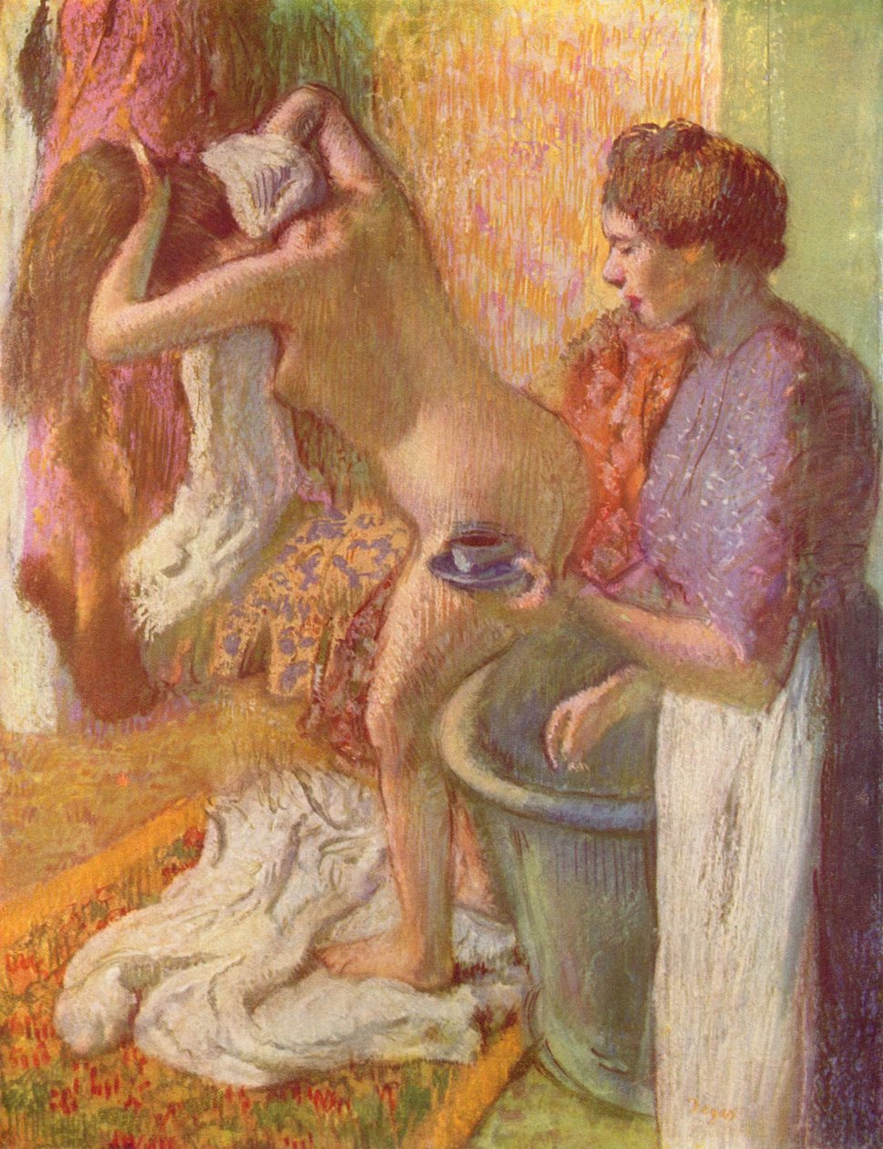 Po koupeli od Edgar Degas