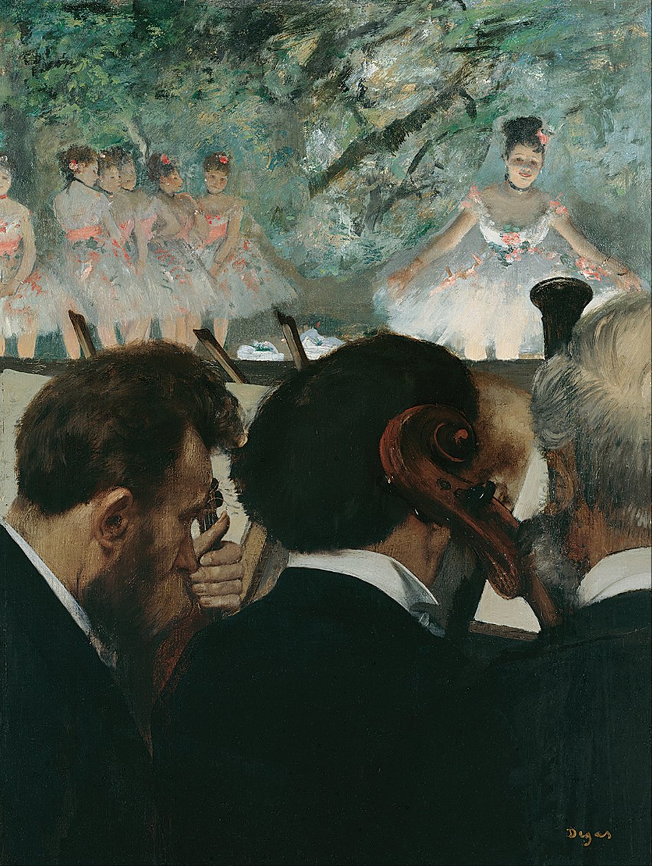 Hudebníci orchestru od Edgar Degas