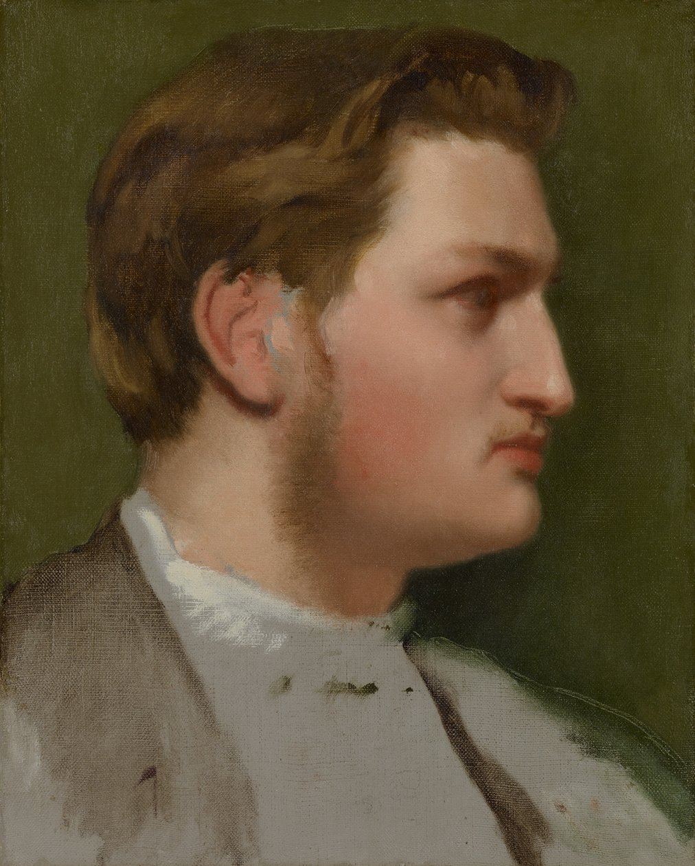 Portrét Paula Valpinçona, kolem roku 1855 od Edgar Degas
