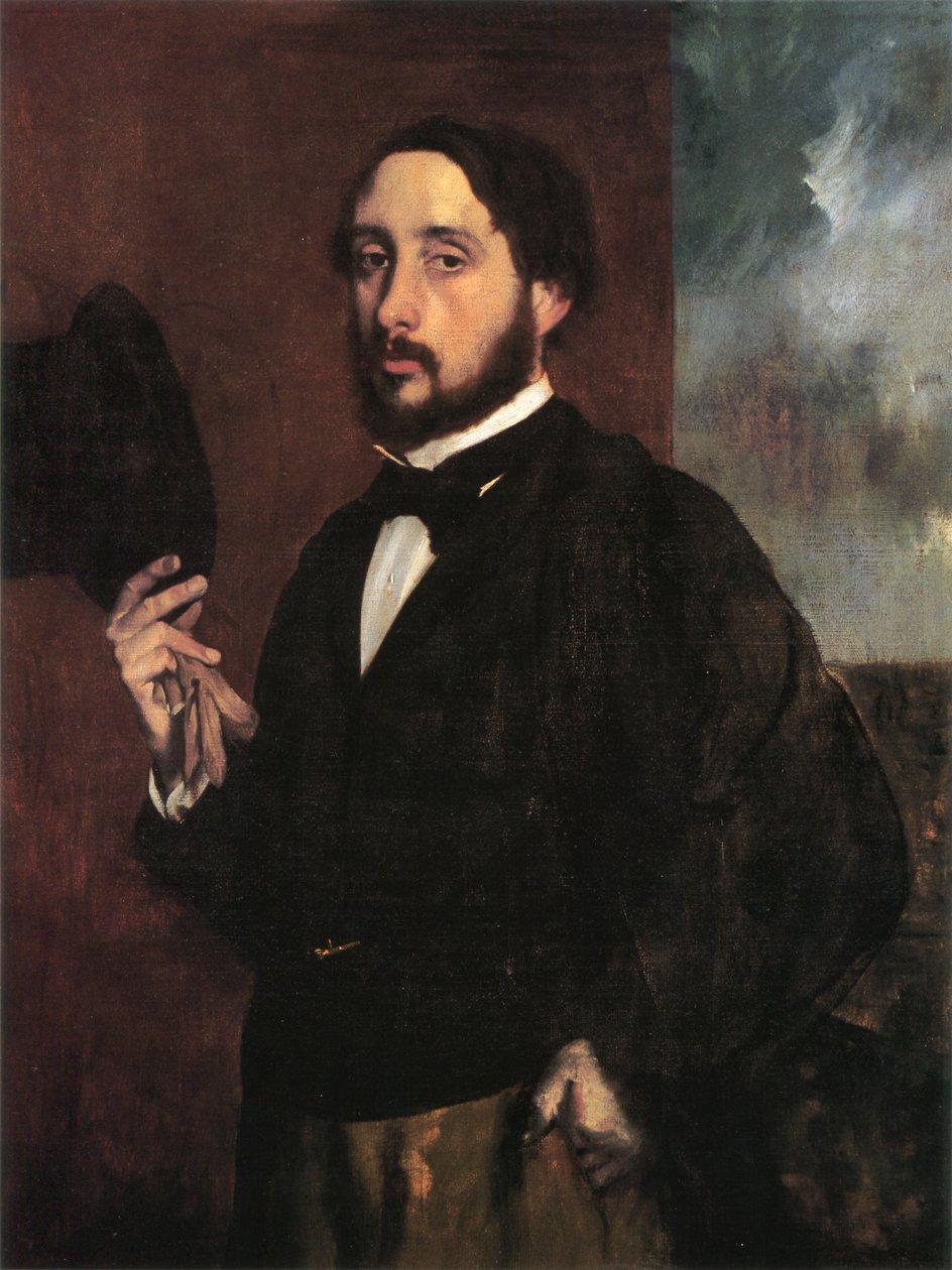 Autoportrét od Edgar Degas