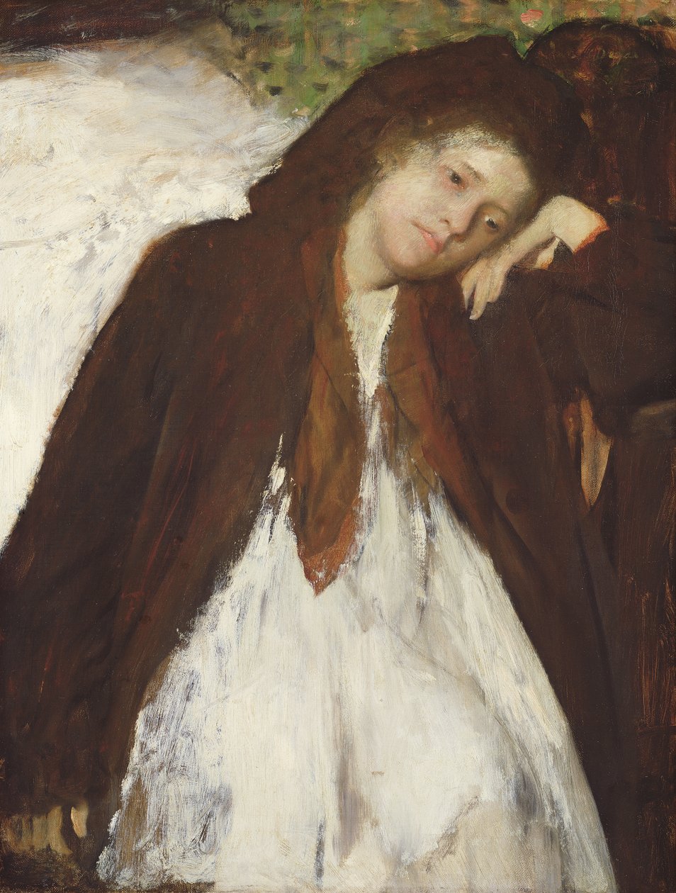 Rekonvalescent, kolem 1872-87 od Edgar Degas