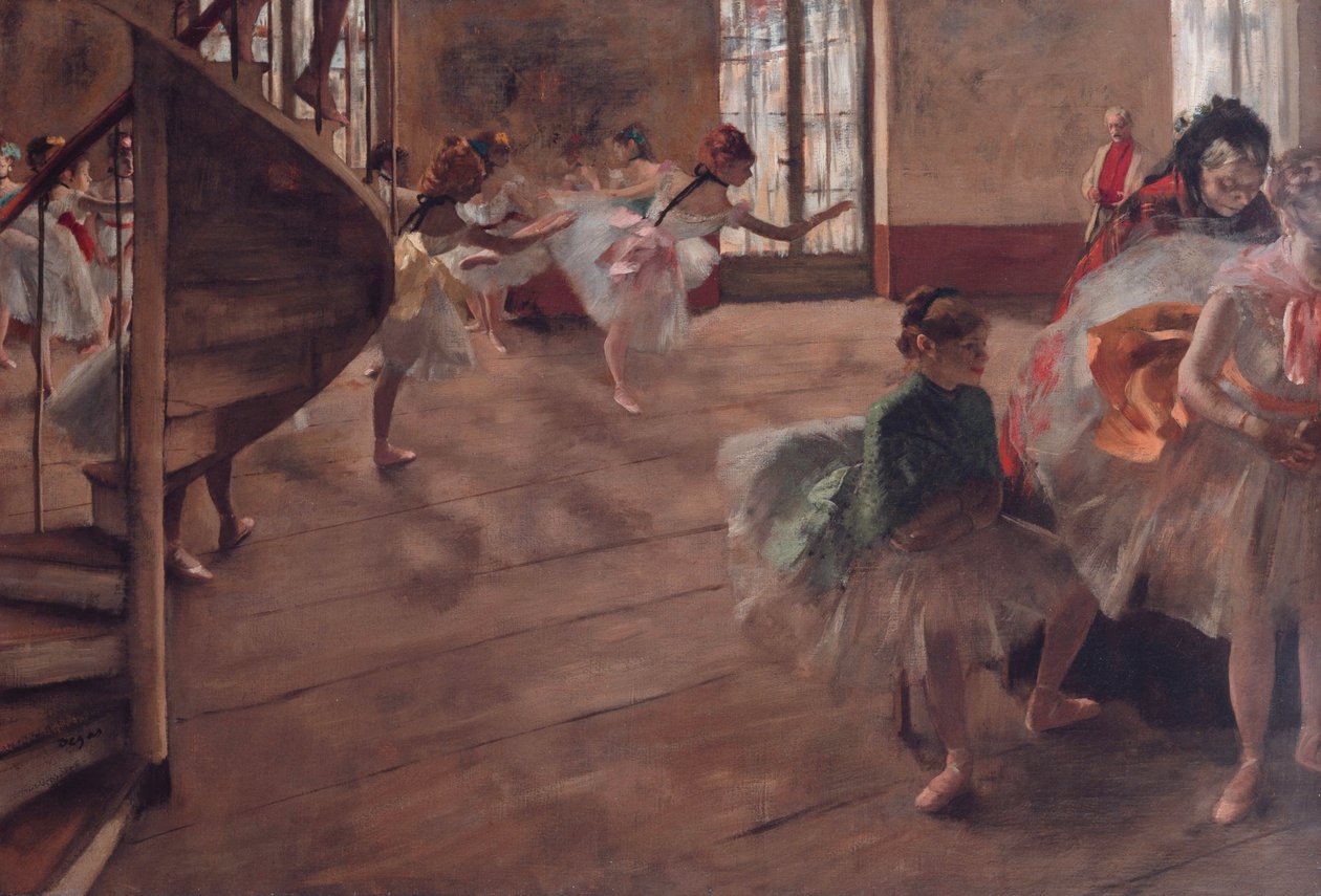 Zkouška od Edgar Degas