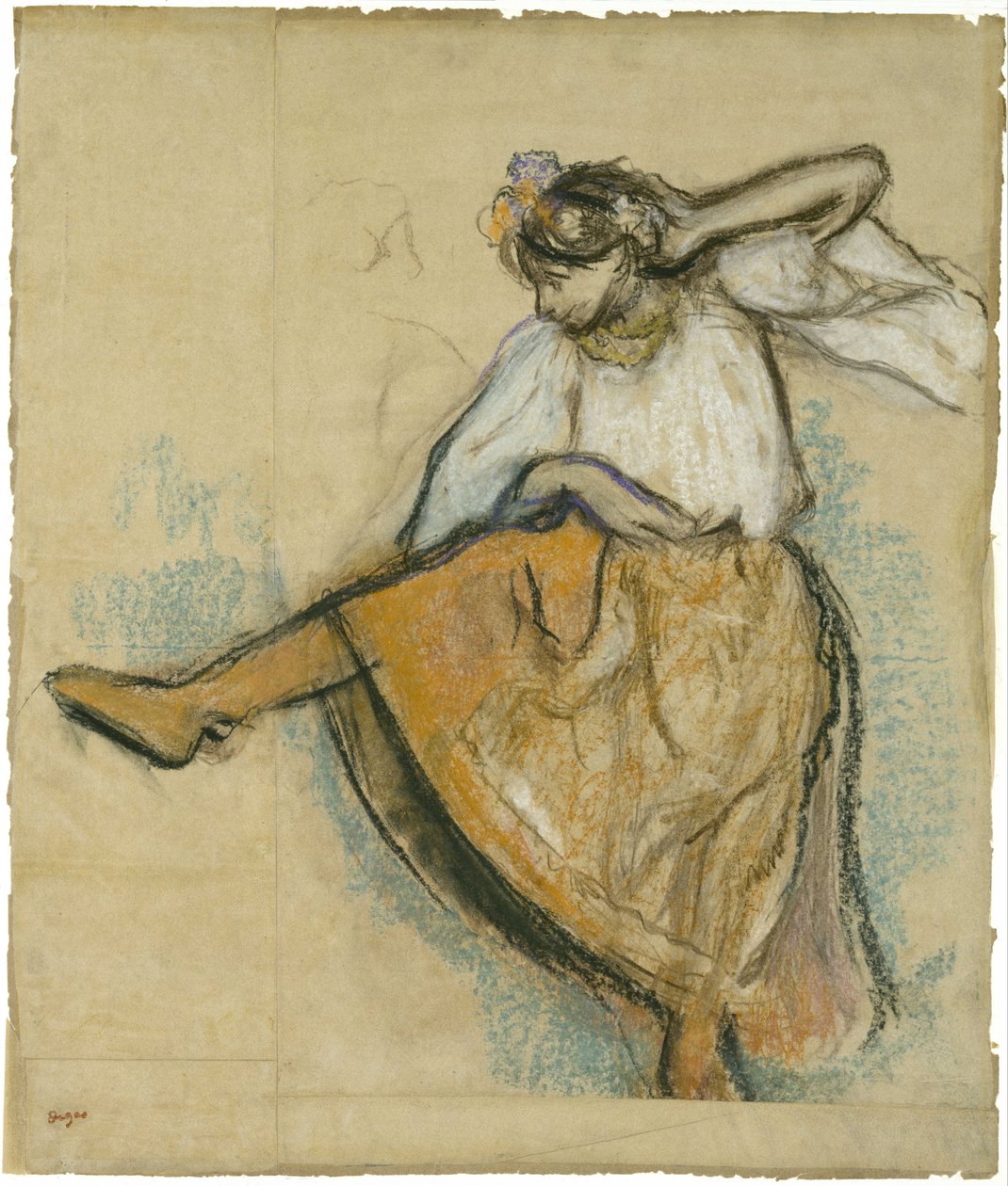 Ruský tanečník od Edgar Degas