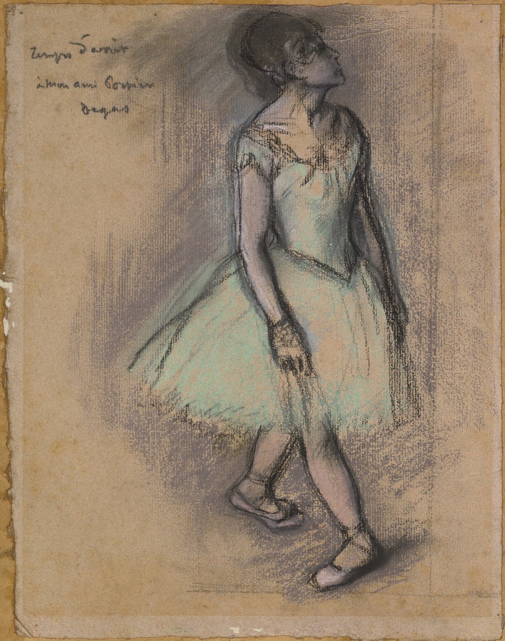 Hvězda (pastel) od Edgar Degas