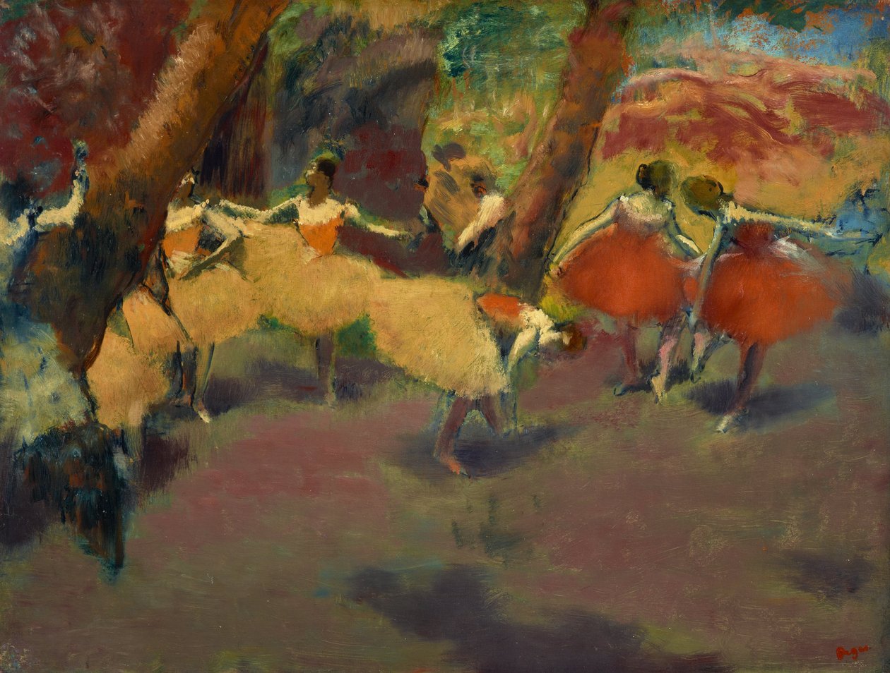Před představením od Edgar Degas