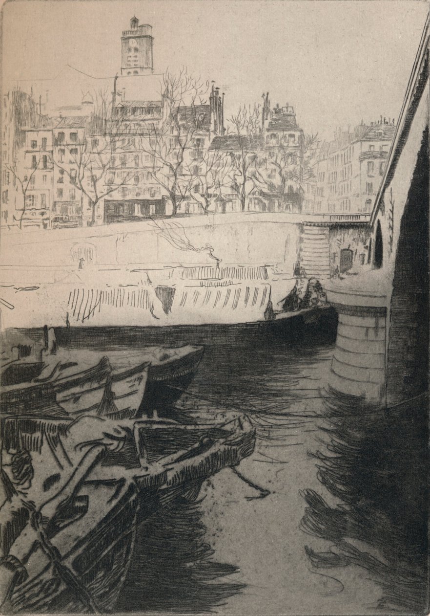 Saint-Gervais, 1915 od Edgar Chahine