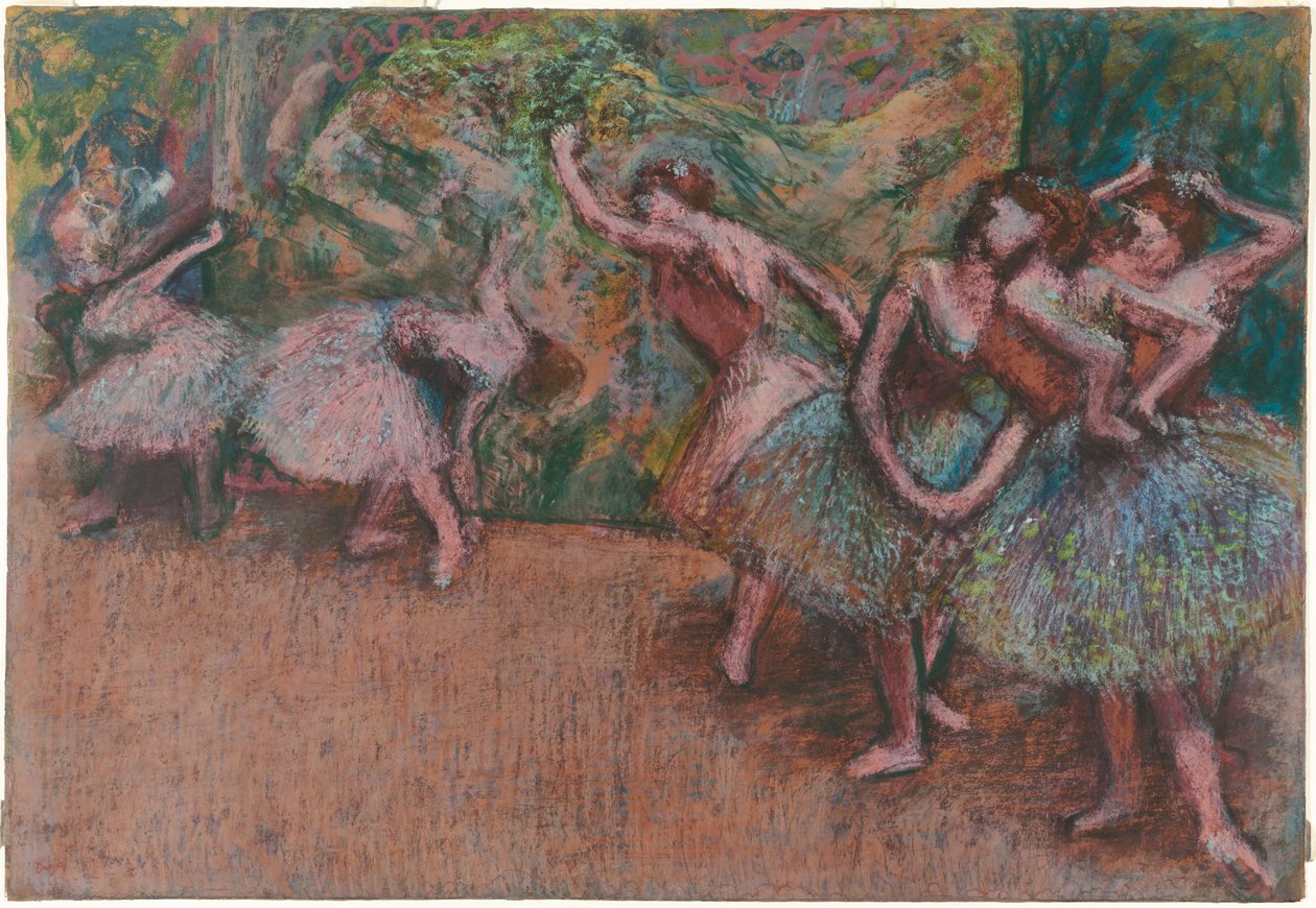 Baletní scéna od Edgar Degas