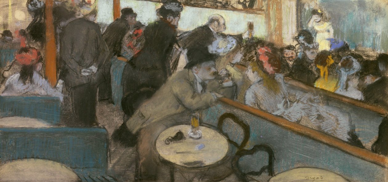 Café-koncert od Edgar Degas
