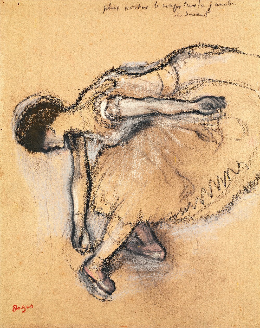 Tanečník od Edgar Degas