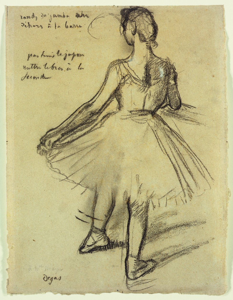 Tanečník od Edgar Degas