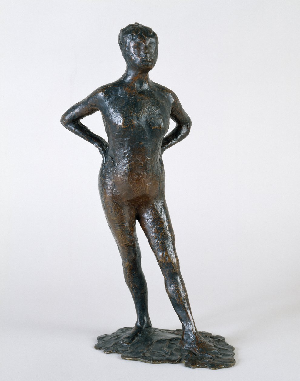 Tanečnice v klidu, 1892-95 (bronz) od Edgar Degas