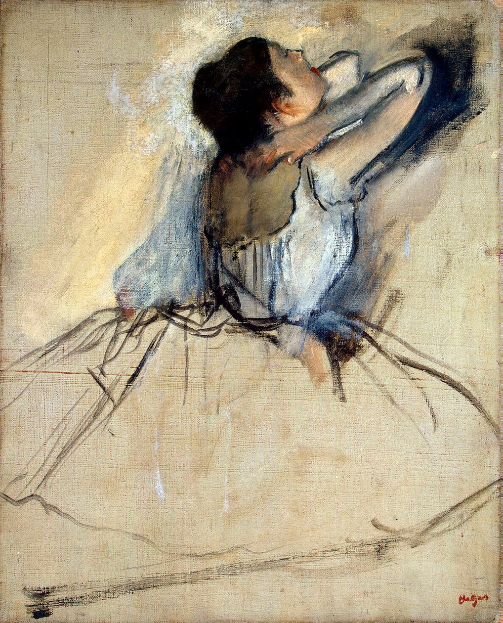Tanečník, c1874. od Edgar Degas