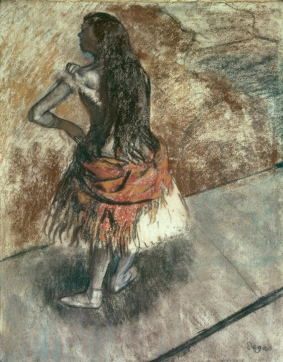 Tanečník od Edgar Degas