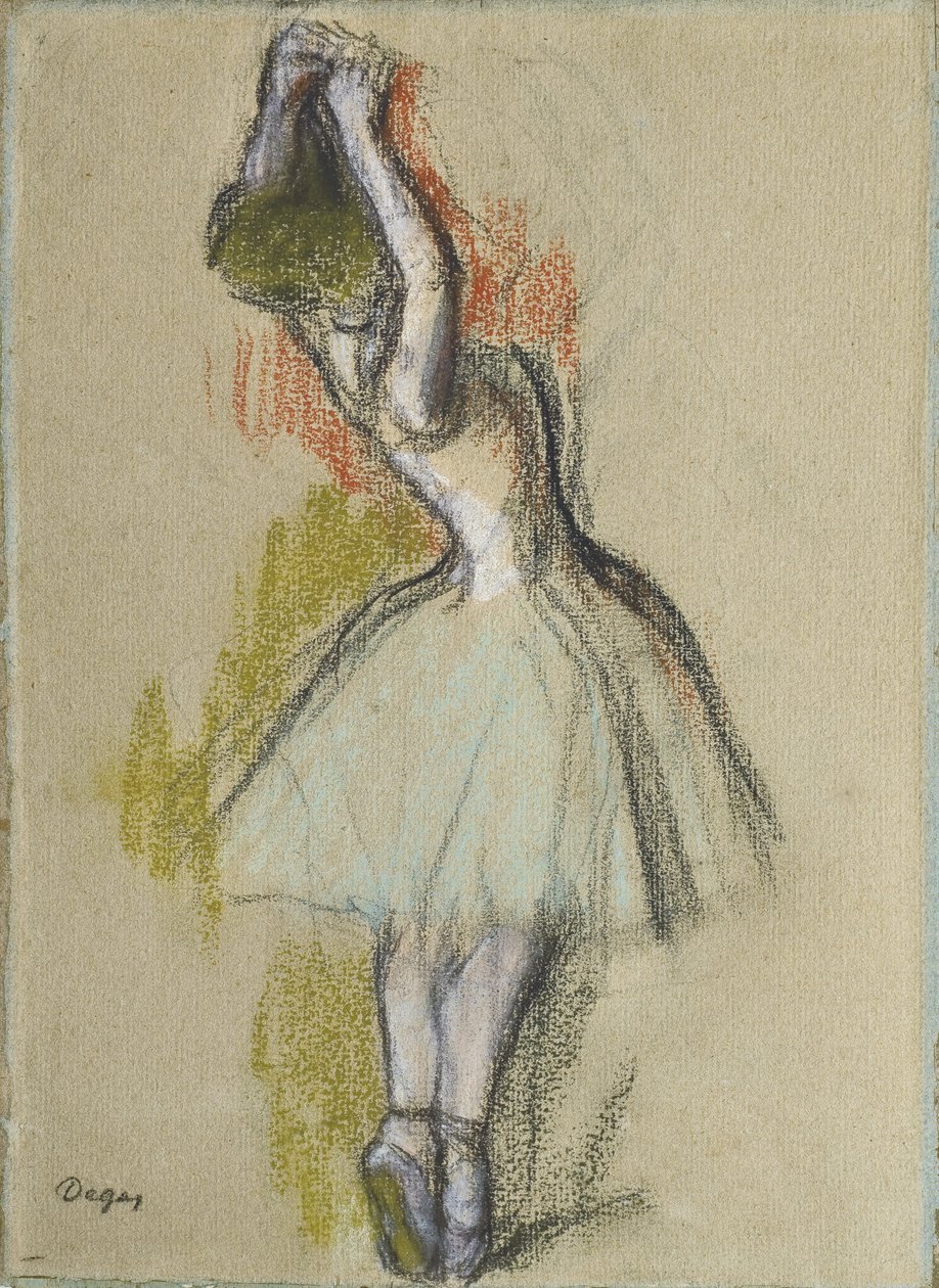 Stálý tanečník, c. 1885 od Edgar Degas