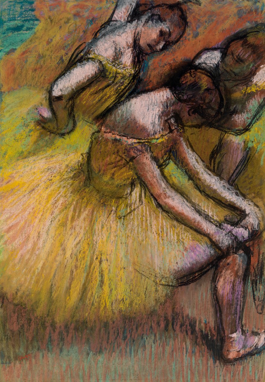 Skupina tanečníků od Edgar Degas