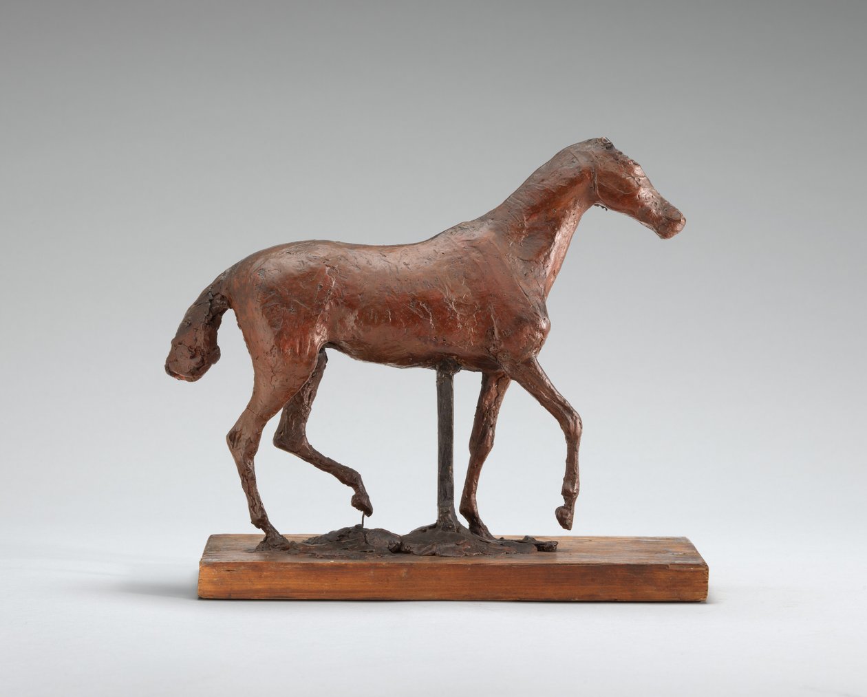 Chůze na koni, možná počátek 70. let 19. století. od Edgar Degas