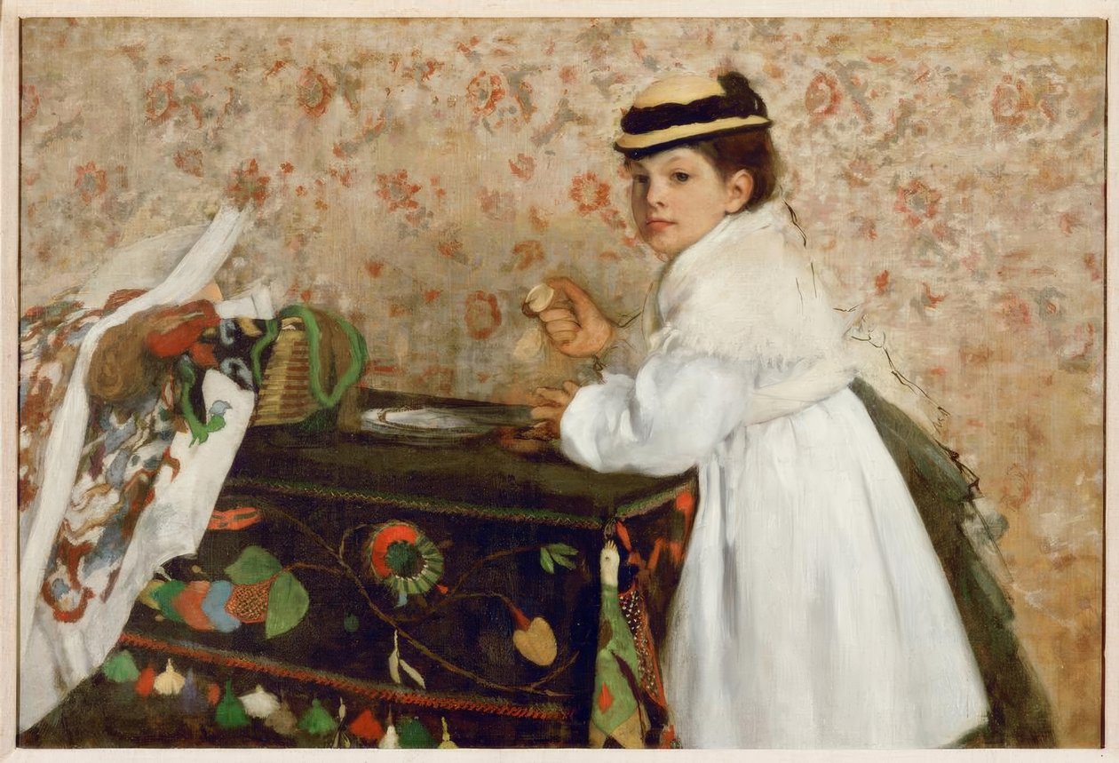 Hortense Valpincon od Edgar Degas
