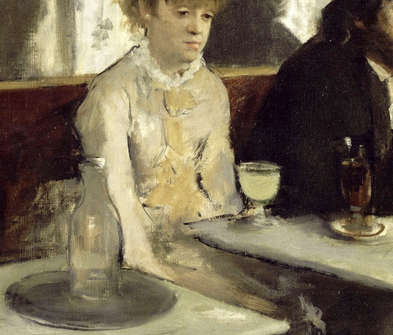 V kavárně nebo L’Absinthe od Edgar Degas
