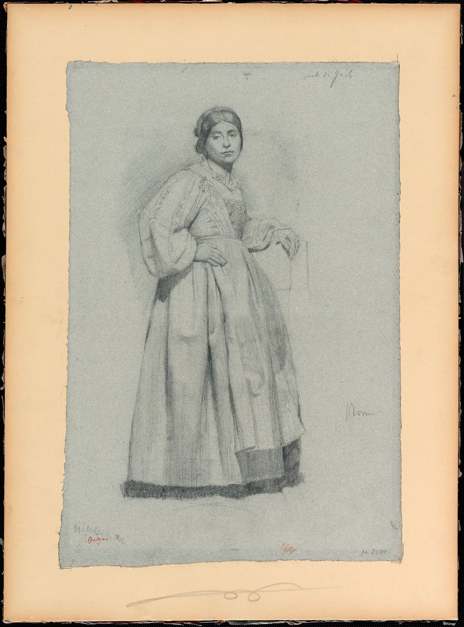 italština (Gaëta) od Edgar Degas