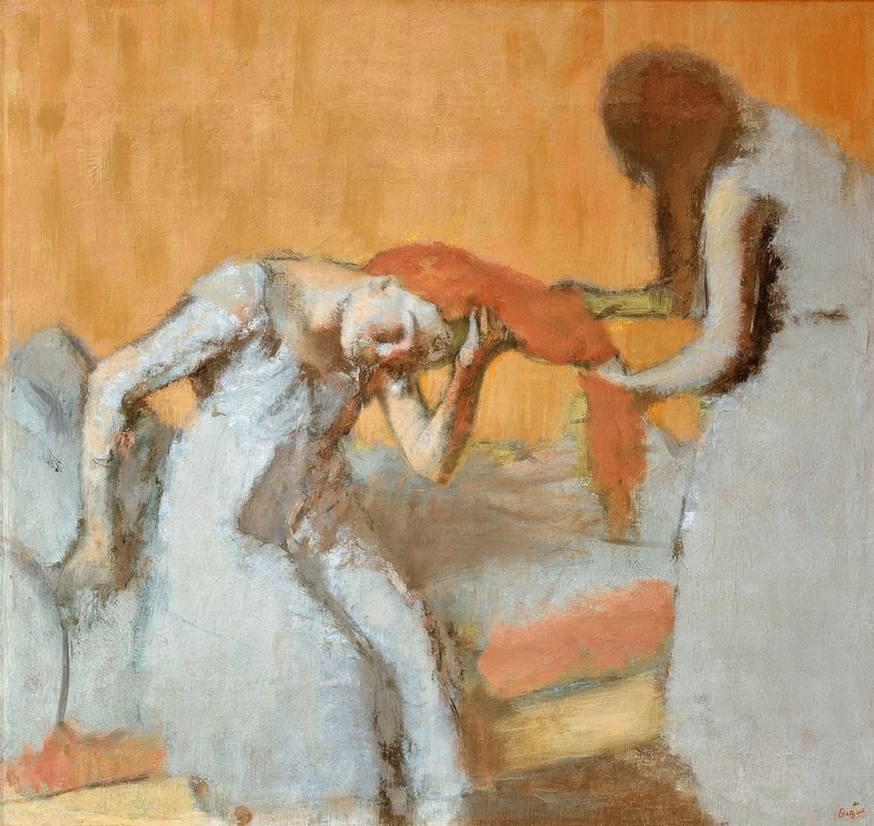 Účes od Edgar Degas