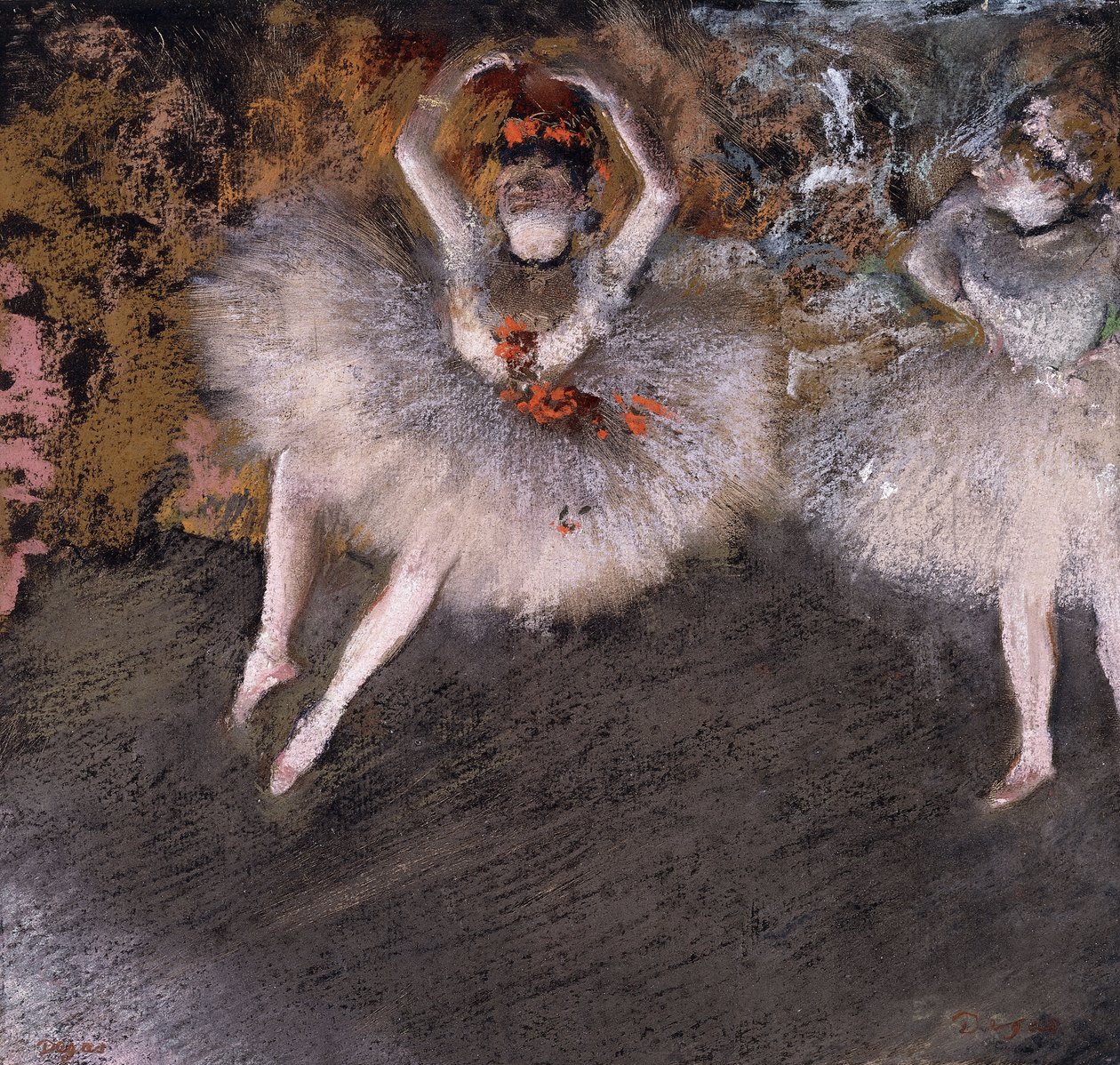 The Beaten Step, c.1879 od Edgar Degas