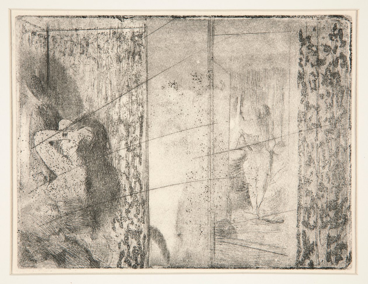 Domky z od Edgar Degas