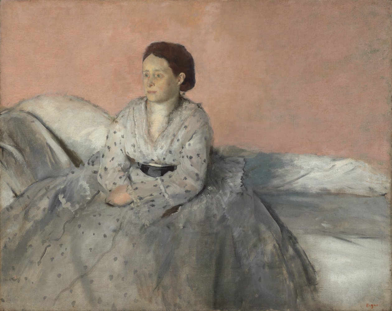 Madame Rene de Gas, 18721873. od Edgar Degas